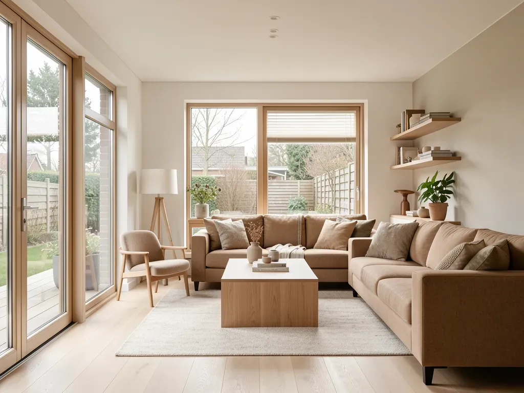 Lichte, eigentijdse woningstructuur na verbouwing in Rotterdam-Noord (situatie na)