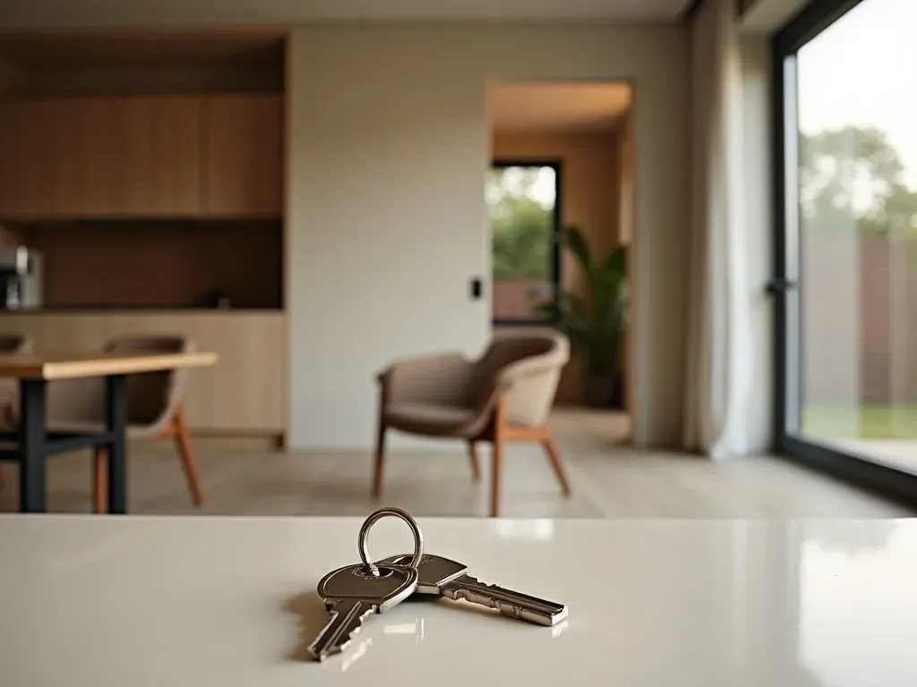 Oplevering van een opgeleverde woning, sleuteloverdracht aan de opdrachtgever